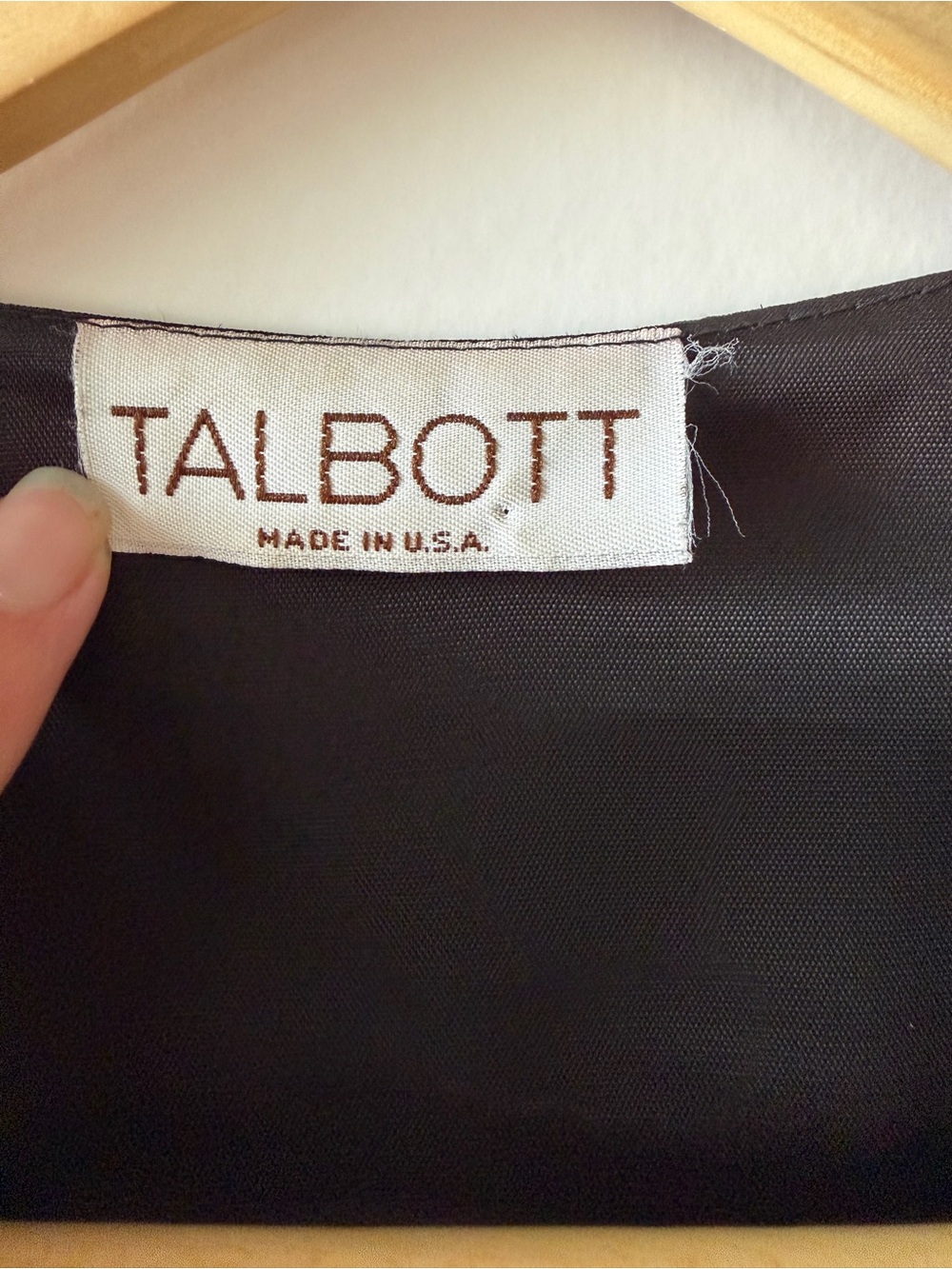 Talbots Paisley Brocade Vest in Black with Multicolor Accents - Picture 7 of 8